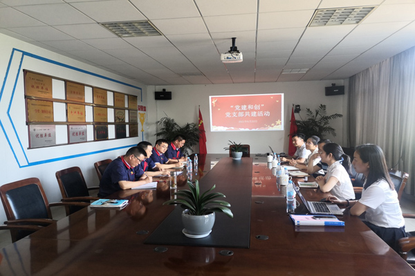鋼構公司開(kāi)展“黨建和創(chuàng )”共建活動(dòng)