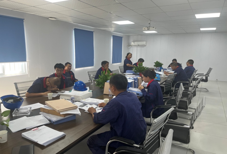 公司開(kāi)展年度質(zhì)量、環(huán)境、職業(yè)健康安全管理體系內審工作