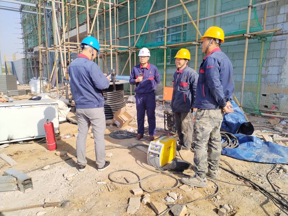 公司開(kāi)展安全環(huán)保、職業(yè)健康及消防綜合檢查