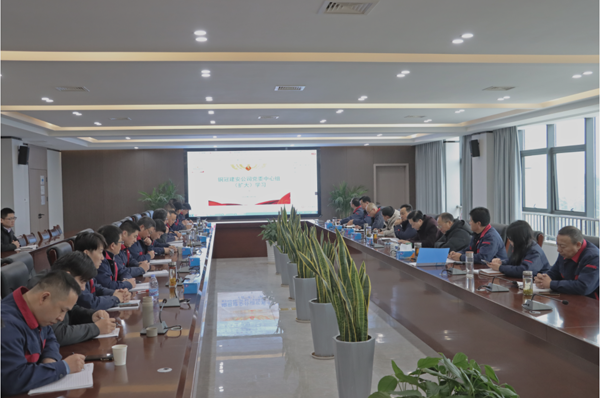 公司召開(kāi)黨委中心組(擴大)學(xué)習