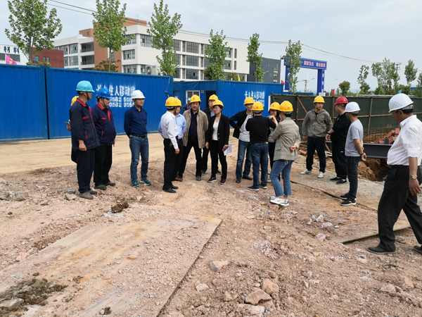 銅官區副區長(cháng)到獅子山項目檢查 銅官區副區長(cháng)到獅子山項目檢查