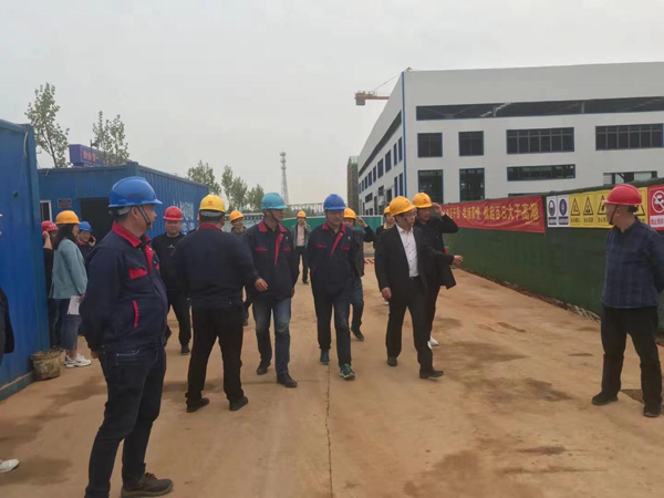 銅官區檢查組到獅子山項目檢查 銅官區檢查組到獅子山項目檢查