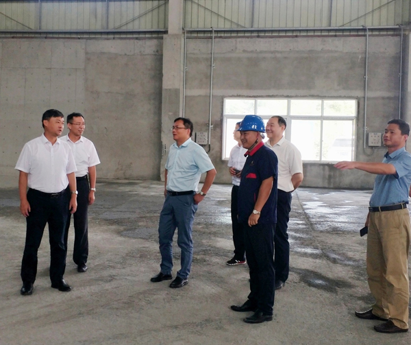 集團公司黨委委員、股份公司黨委書(shū)記、總經(jīng)理蔣培進(jìn)到矸石項目部調研 