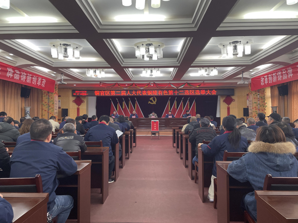 公司完成銅官區第二屆人大代表選舉工作 公司完成銅官區第二屆人大代表選舉工作