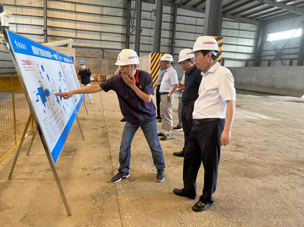 市副市長(cháng)汪發(fā)進(jìn)到建材公司調研 市副市長(cháng)汪發(fā)進(jìn)到建材公司調研