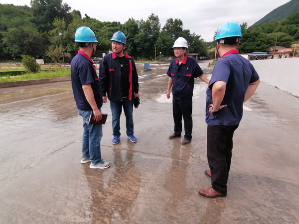 公司開(kāi)展二季度安環(huán)、消防、防汛綜合大檢查