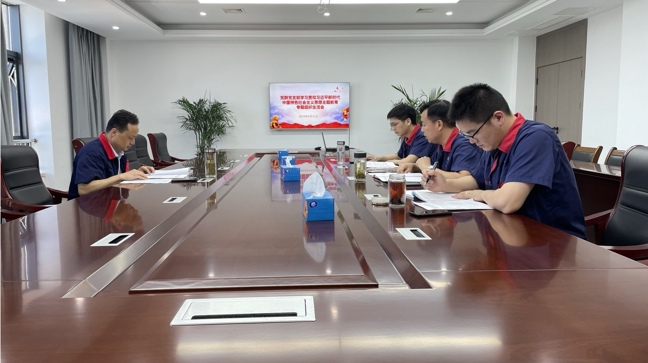 公司各黨支部召開(kāi)學(xué)習貫徹習近平新時(shí)代中國特色社會(huì )主義思想主題教育專(zhuān)題組織生活會(huì )