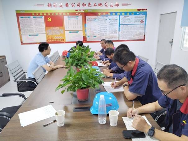 公司開(kāi)展第三季度安全、環(huán)保、消防綜合檢查 