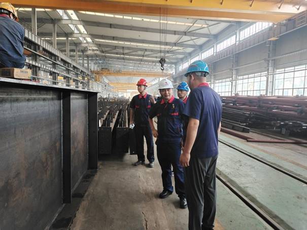 公司開(kāi)展第三季度安全、環(huán)保、消防綜合檢查 