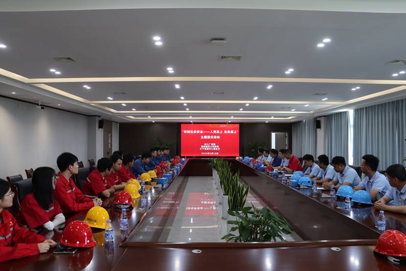 公司團委組織開(kāi)展“珍視生命安全--人民至上 生命至上”主題團日活動(dòng) 公司團委組織開(kāi)展“珍視生命安全--人民至上 生命至上”主題團日活動(dòng)